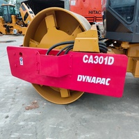 Compacteur vibrant à tambour unique d'occasion Dynapac CA301 de haute qualité pour la construction
