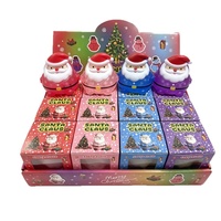 Jouets Squishy de Noël Père Noël en Maltose, Jouet Squishy Doux à Remontée Lente, Anti-Stress Sensoriel, Cadeau en Gros