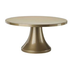 Elegant round luxury <b>cake</b> stand food grade metal durable & stylish perfect for <b>cakes</b> desserts parties easy to clean 12" diameter - Product Image 4