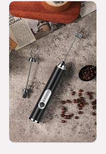 <span class=keywords><strong>Mousseur</strong></span> à lait électrique portable USB, batteur à œufs manuel, fouet à café, mélangeur de mousse, rechargeable, pour la cuisine et la maison - Product Image 4