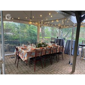 Tente de voiture d'exposition <span class=keywords><strong>Abri</strong></span> modulaire temporaire Grand chapiteau entièrement couvert Extérieur 20x20 Plancher de cassette robuste - Product Image 5