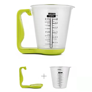 Bilance da cucina con Display LCD Digital becher strumento <span class=keywords><strong>elettronico</strong></span> ostweigh tazza di misurazione della temperatura tazze - Product Image 4
