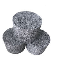 Mousse d'aluminium Nouvelle arrivée 4-10mm Cellule ouverte Sonore Cellule ouverte Mousse métallique aluminium Absorbant Panneaux de mousse métallique d'aluminium AL