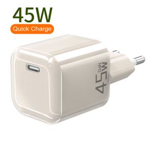 <span class=keywords><strong>Chargeur</strong></span> de téléphone portable universel à port unique USB-C PD PPS Super Rapide Gan <span class=keywords><strong>45W</strong></span> pour <span class=keywords><strong>Apple</strong></span> iPhone Samsung Xiaomi Mi Redmi Realme - Product Image 4