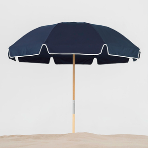 Parasol de <span class=keywords><strong>plage</strong></span> pliable en aluminium, résistant au vent, parasol de <span class=keywords><strong>plage</strong></span>, <span class=keywords><strong>grande</strong></span> taille, avec logo personnalisé, perche en bois, parasol de jardin - Product Image 3