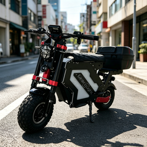 Trottinette électrique 14 pouces à double moteur 72V 50AH avec batterie amovible, autonomie de 63 à 93 miles, trottinette adulte, en stock dans l'entrepôt américain - Product Image 1