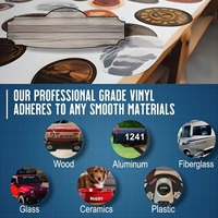 Autocollants personnalisés en vinyle imprimé UV (toutes couleurs/tailles) pour voitures, camions, bateaux, marine, MC/DOT, vitres, pare-chocs