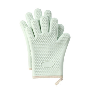 Kitchen Cooking Tools and Barbecue Anti-scald Oven Kitchen Thermal Glove Camping Anti-slip High Pot Handle Temperature - Product Image 4