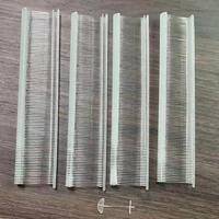 Jinru blanc élastique tressé PP forme d'éventail épingles à coudre ultra fines 50mm 60mm 65mm mince 100 lame plastique