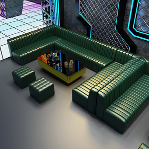 Set Hookah in Legno per Ristoranti, Hotel e Caffè con Divanetti, Sedie, Arredamento <span class=keywords><strong>Bar</strong></span> LED e Divano Lounge BT720 - Product Image 4