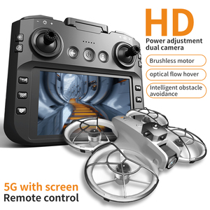 Nouveau <span class=keywords><strong>Z4</strong></span> Mini Drone grand écran avec avion d'évitement d'obstacles sans brosse haute définition aérienne double caméra Drone FPV cadeau - Product Image 2