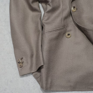 Costume de mariage classique et formel pour homme, style italien, en laine, cachemire et soie, double boutonnage, motif chevrons, de qualité supérieure, par <span class=keywords><strong>Dormeuil</strong></span> - Product Image 5