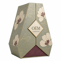 Caja de Regalo de Papel Mate Rígido Reciclado con Logotipo Personalizado, Empaque de Cosméticos de Alta Gama para Cuidado de la Piel y Perfumes