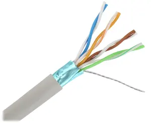 Câble de réseau cat5 ftp cat5e 1000ft d-link cat5e fabrication de câbles FTP SFTP blindée cat5