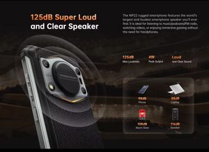   Teléfono Celular para Juegos <span class=keywords><strong>WP22</strong></span> con Altavoz de 125dB, Pantalla LED de 6.58 Pulgadas, 8GB de RAM, 256GB de ROM, Resistente al Agua IP68, Doble SIM, Android 13 - Product Image 4