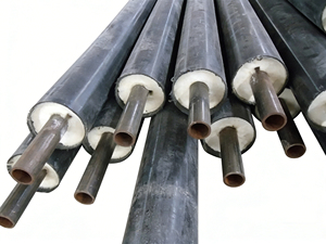 Tubería de Acero sin Costura Preaislada de Diámetro Pequeño, Revestimiento de HDPE Negro Subterráneo, <span class=keywords><strong>Aislamiento</strong></span> de Espuma de Poliuretano, Moderna y Ecológica - Product Image 2