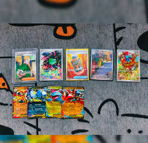 YY New 100% Original Stock Scarlet Violet Mega Brave Series PTCG Trading <b>Cards</b> M1L Booster Box Genuine Leather Collectible - Product Image 2