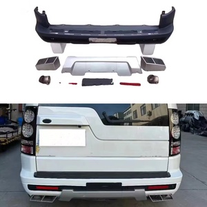 Adatto a 2010-2014 <span class=keywords><strong>Land</strong></span> <span class=keywords><strong>Rover</strong></span> <span class=keywords><strong>Discovery</strong></span> 4 paraurti posteriore di alta qualità plastica nuova condizione di sostituzione diretta da Startechstyle - Product Image 1