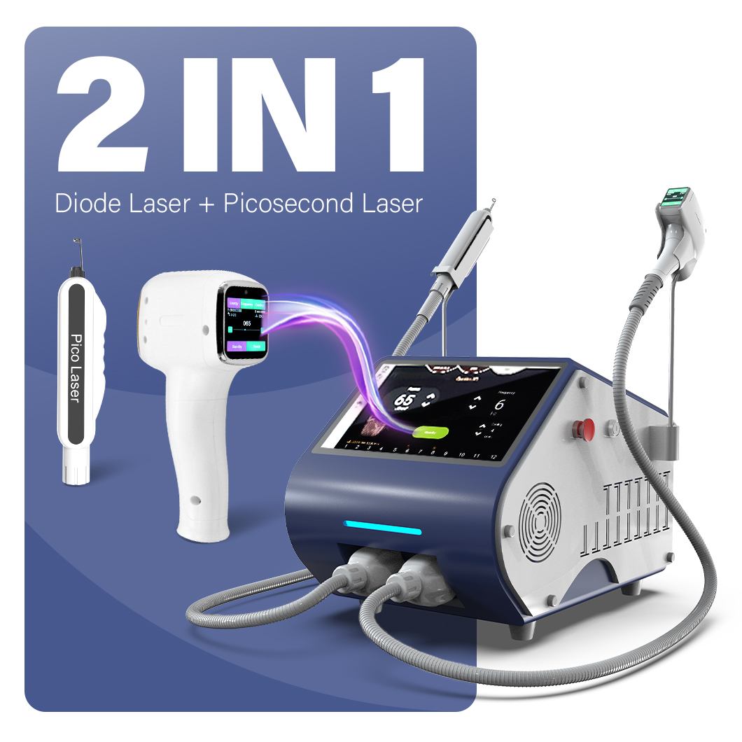 Perfectlaser Multifunctionele Nd Yag Pico Laser Prijs 2024 Nieuwe Draagbare Ijs 755nm 1064nm 808 Nm Diode Laser Ontharing Machine