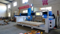 Router CNC de 5 Ejes para Corte de Piedra, Mármol, Granito, Cuarzo, Encimeras, Fregaderos, con Transmisión de Motor Multifuncional