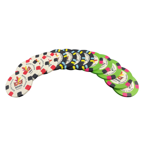 <span class=keywords><strong>Set</strong></span> di Fiches da <span class=keywords><strong>Poker</strong></span> in Ceramica Personalizzate di Qualità Casino, 39mm 10g, 43mm 11.5g, 50mm 16g, con Valigetta in Alluminio, Bottone Dealer e Dadi - Product Image 6