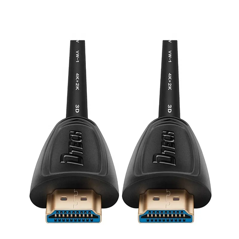 Latest HDMI 19+1 Pure copper HD video cable 1m black 4k 1080p 60hz hdmi cable for computer and TV/Blu-way player