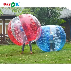 उच्च गुणवत्ता TPU सामग्री विशाल Inflatable फुटबॉल की गेंद/बम्पर बुलबुला पैर/बुलबुला फुटबॉल के लिए वयस्क