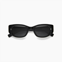 Sifier Lunettes de soleil de luxe noires carrées vintage Classiques élégants de haute qualité avec logo personnalisé pour la vente en gros