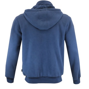 Venta al por mayor Sudaderas con capucha para hombre Heavy 2021 Ropa de invierno Warm Fleece Unisex Hoody Custom Men Hoodie con logotipo personalizado Venta al por mayor Custom Made Zip up Hoodies puffer jacket chándal de verano - Product Image 5