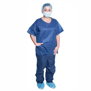 Uniform Medical Disposable Surgical Scrub Suit Nurse Hospital