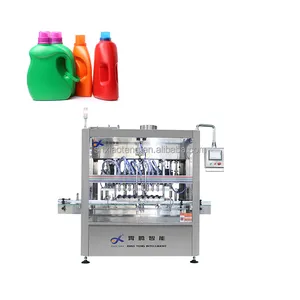 Máquina de sellado de llenado de detergente líquido para ropa de 4 cabezales de nuevo diseño a bajo precio
