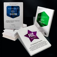 Placa de Metal de Honor personalizada creativa 2025, carta de cita y trofeos, Medalla autorizada de distribuidor de gama alta