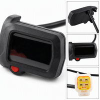Speedometer LCD Digital Odometer untuk SUR-RON Light Bee X/S, Meteran Tampilan Instrumen Dashboard di Setang