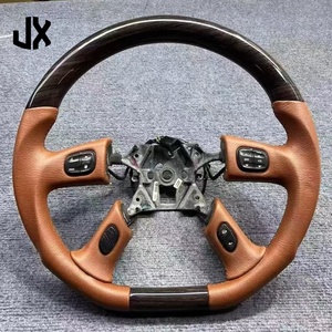 Chất lượng cao da giả mạo sợi Carbon tay lái cho Hummer H2 cho GMC cho Chevrolet Silverado Xe tay lái - Product Image 5