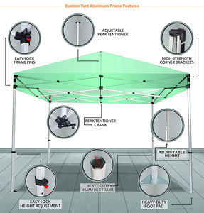 Installation facile Tentes Promotionnelles En Aluminium Cadre En Plein Air Salon Commercial Abri - Product Image 6