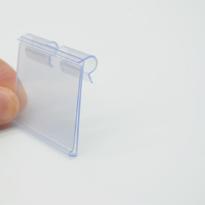Rõ ràng giữ nhãn PVC móc nhựa siêu thị đùn Hồ Sơ Giá hiển thị giá giữ nhãn của siêu thị - Product Image 1