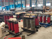 Transformador Seco Trifásico CE de 350 kVA, 10 kV, 11 kV, 400 V, 100 kVA, Clase H, Tipo Seco, 50 Hz