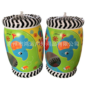 Andador Inflable de PVC con Diseño de Dibujos Animados, Engrosado, para Bebés de 13 a 24 Meses, Unisex, Herramienta para Aprender a Caminar - Product Image 3