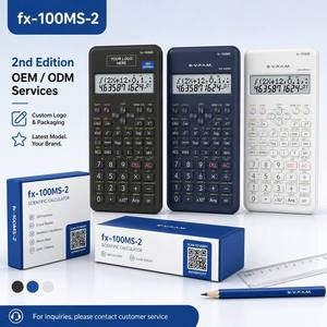 <span class=keywords><strong>Calculadora</strong></span> Científica Fx-100MS-2 Nueva Edición 2, 300 Funciones, Pantalla de 2 Líneas, Solución de Ecuaciones, Diferencial, Integración, en Oferta - Product Image 4