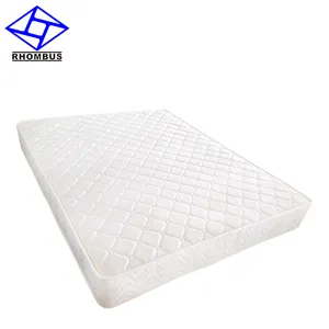 Two Single cheap mattress Latex Cool Gel Memory Foam Encased Coil Spring Hotel Mattress 2033 model supplier foam mattress