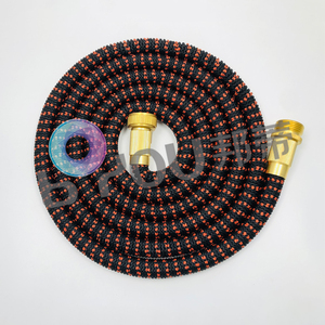 Tuyau d'arrosage extensible flexible, approvisionnement direct usine, 25/50/<span class=keywords><strong>75</strong></span>/100/125/150/175/200/250 pieds, raccords métalliques avec pistolet à eau 10 modes - Product Image 3