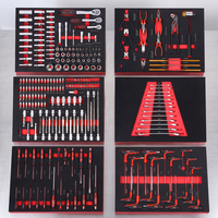 Juego de Herramientas Profesional de Acero al Carbono de 252 Piezas con Estuche de Almacenamiento para Taller, Garaje, Mecánica de Automóviles y Mantenimiento del Hogar
