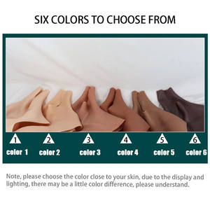 Prothèses mammaires en silicone taille Z, poitrine artificielle en silicone pour transsexuels, plaque pectorale en silicone artificielle pour MTF LGBT - Product Image 6