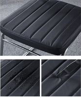 Chaise de conférence multifonctionnelle confortable pour le mobilier de bureau, chaise empilable pour la réception, chaise de formation pour salle de réunion