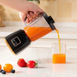 Thương mại điện USB máy ép trái cây Mini Máy xay sinh tố 10 Blades tươi màu cam push button xách tay máy xay sinh tố juicers hộ gia đình nhựa - Product Image 6