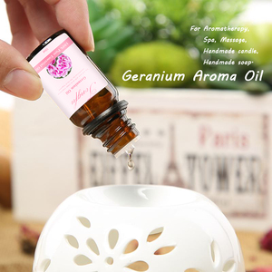 Commercio all'ingrosso olio essenziale di geranio biologico 100% puro olio di geranio naturale per uso quotidiano massaggio profumo <span class=keywords><strong>diffusore</strong></span> di candele - Product Image 4