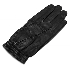 Guantes de golf negros de cuero transpirable con palma perforada para hombres y mujeres, ropa deportiva, guantes de golf genuinos para hombre - Product Image 3