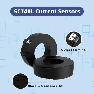 Yada Sct40l 50A/10mA 400A/80mA 40mm chia lõi mở loại chính xác 0.5 AC dụng cụ biến áp hiện tại CT cho đo sáng - Product Image 3