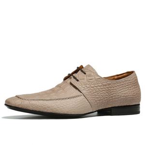 Chaussures décontractées pour hommes de haute qualité à motif patchwork, imperméables, à lacets, avec semelle antidérapante et empeignes surélevées pour le travail - Product Image 1