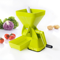 Tomatenzeef Multifunctionele pers Sapcentrifuge Sausmaker Handmatige crank Voedselmolen Plastic zuignapbasis